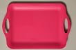 Bright Pink Eco Bamboo Tray