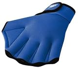 Speedo Aqua Fit Training Swim Gloves (X-Large, Royal Blue)