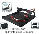 Portable Rotating Adjustable Laptop Stand & Heat Shield Cooler Pad for All Acer Ferrari , TravelMate , Extensa Laptop, Notebook Computers