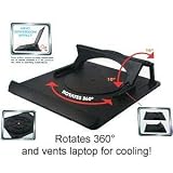 Portable Rotating Adjustable Laptop Stand and Heat Shield Cooler Pad for All Compaq , HP ,... by