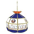 NHL New York Islanders Stained Glass Tiffany Lamp - 16" dia.