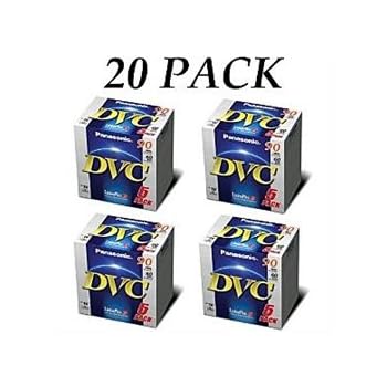 Set A Shopping Price Drop Alert For Panasonic DVM60EJ20P MiniDV Tapes 20 Pack For All MiniDV Cam