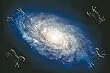 Art Poster, NGC 4414 - 27.5 x 18.75