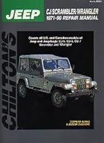 Chilton's Jeep Cj/Scrambler/Wrangler 1971-90 Repair Manual: Covers All U.S. and Canadian Models of Jeep and Jeep/Eagle Cj5, Cj-6, Cj-7 Scrambler and Wrangler (Chilton's Total Car Care Repair Manual) Chilton's Jeep Cj/Scrambler/Wrangler 1971-90 Repair Manual: Covers All U.S. and Canadian Models of Jeep and Jeep/Eagle Cj5, Cj-6, Cj-7 Scrambler and Wrangler (Chilton's Total Car Care Repair Manual)
