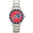 BUFFALO BILLS Beautiful Water Resistant "Coach Series" WATCH with Stainless Steel Band