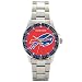 BUFFALO BILLS Beautiful Water Resistant "Coach Series" WATCH with Stainless Steel Band