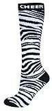 Knee High Animal Print Cheer Socks