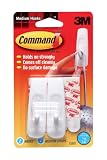 3M Command 17001 Medium Hooks with Adhesive Strips