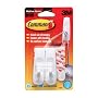 3M Command 17001 Medium Hooks with Adhesive Strips