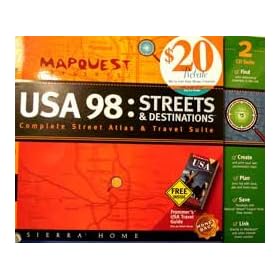 USA 98 STREETS AND DESTINATION