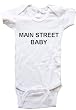 MAIN STREET - Street Series - White, Blue or Pink Onesie / Baby T-shirt