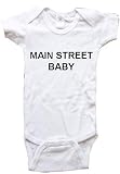 MAIN STREET - Street Series - White, Blue or Pink Onesie / Baby T-shirt