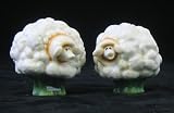 Cauliflower Sheep Salt and Pepper Shakers