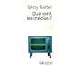 Que sont les m�dias ? : Pratiques, identit�s, influences