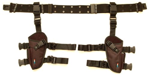 dual drop leg holster + web belt tomb raider loadout bl