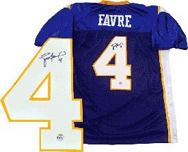 Brett Favre Autographed / Signed Minnesota Vikings Jersey