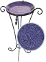Echo Valley 5103BG Blue Mosaic Bird Bath with Stand