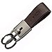 EVELTEK Key Chain for Keys,Car Key Rings & Leather Key Holder for Belt &Key Case& Waist KE-03(Brown)[ 100% Guaranteed Genuine Leather ]