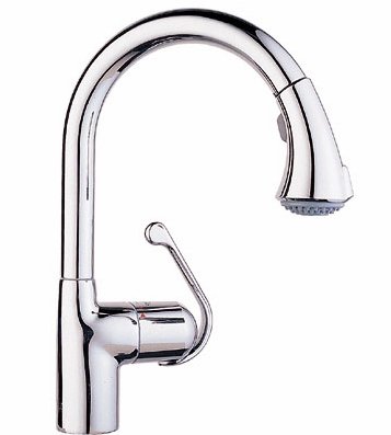 Grohe 33 758 000 LadyLux Cafe Pull-Out Spray, Chrome