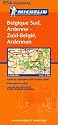 Carte routière : Belgique Sud, Ardenne - Zuid-België, Ardennen, N° 11534 (bilingue néerlandais-français)