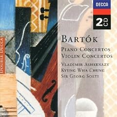 Coffret 2 CD Classique : Bartok - Concertos pour piano er pour violon