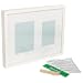 Pearhead Babyprints Wall Frame, White