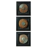 Uttermost Coolie Hats I, II, III Wall Art