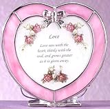 Heart Shaped Love Plaque and Candle Holder