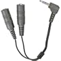 Earhugger EHA19 Y Adapter For Stereo Headphones
