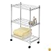 3-Tier Rolling Cart