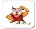 Decorated Mouse Pad with the image of: math, addition, smart, cartoons, mathematics, wise, owl, cartoon, animal
