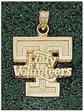 Logo Art Tennessee Lady Volunteers 10K Gold Team Font 5/8 Pendant