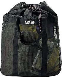 モンベル(montbell) メッシュトートバッグ S ブラック(BK) 1123267