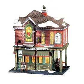 Department 56 Christmas In The City Molly O'Briens Irish Pub