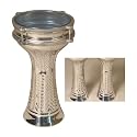 Aluminum Doumbek with synthetic head