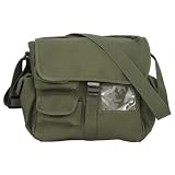 Classic Canvas Messenger Bags, Explorer Olive