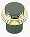 Amerock Bp1963-263 Knob 3/4brs/black Nickl