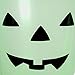Glow-in-The-Dark Jack-o-Lantern Treat Pails with Carrying Handles Ready for Trick-or-treaters