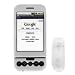 Solid White Snap On Crystal Case with Clip for T-Mobile HTC G1 Google Phone Dream Smartphone