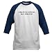 Minivan Cool Baseball Jersey by CafePress - L Blue/White