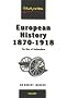 European History, 1870-1918: The Rise of Nationalism (Studymates)