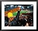 Soccer Fans at Roma Vs Ajax Amsterdam Match at Champions League Game Stadio Olimpico, Rome, Italy Lonely Planet Collection Framed Art Poster Print by Martin Moos, 31x25