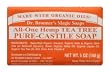 Dr. Bronner - Organic Tea Tree Castile Soap Bar, 5 oz bar