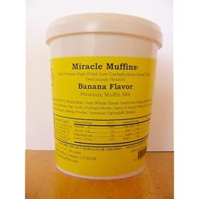 Miracle Muffins Mix - Banana - Make 12/36 muffins - Xylitol