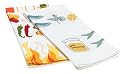 DII BBQ And Fish Printed Dishtowel, Set of 2