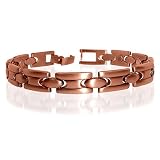New Copper Clad Golf Magnetic Relief Bracelet 8 inches
