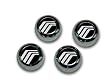 Mercury ABS Chrome Snap Caps
