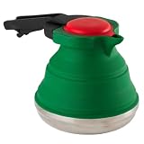 Wacky Practicals Collapsable Kettle - Green/Red
