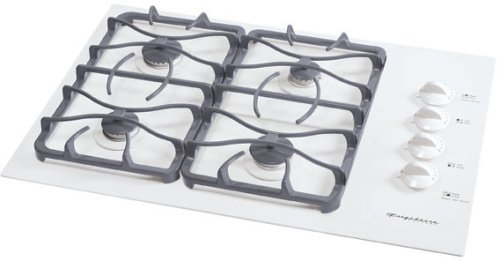 Frigidaire Gallery Series GLGC30S8EB 30" Sealed Burner Gas Cooktop with 4 Burners & Side-Mounted Linear Flow Gas Valves: Black on Black