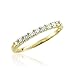 10k Yellow Gold Wedding Diamond Band Ring (HI I